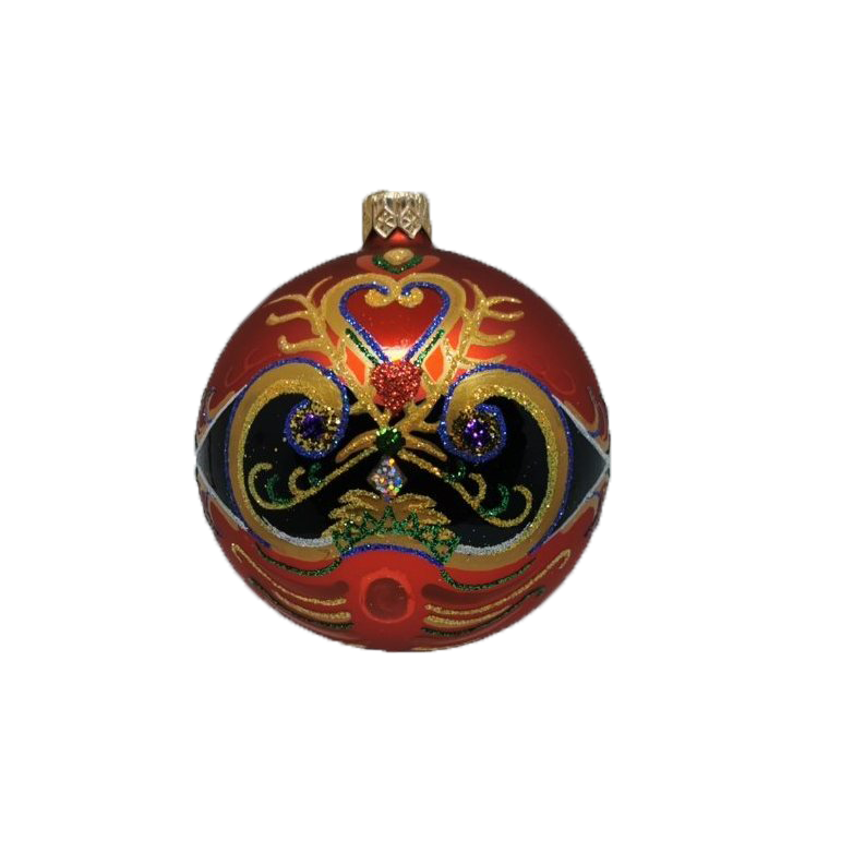 Bombka z ornamentem