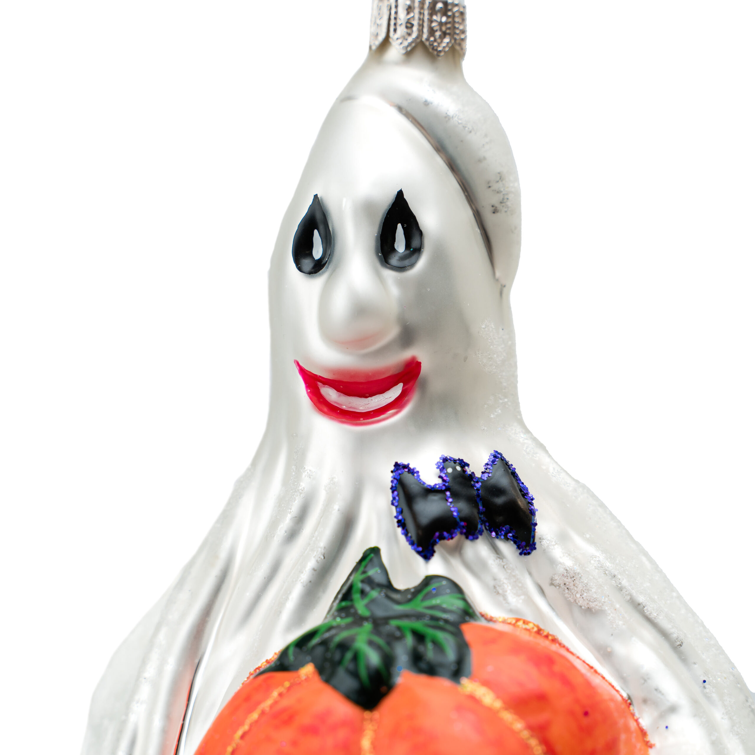 Ręcznie wykonana bombka – Duszek z dynią – Luxorna – kolekcja Halloween