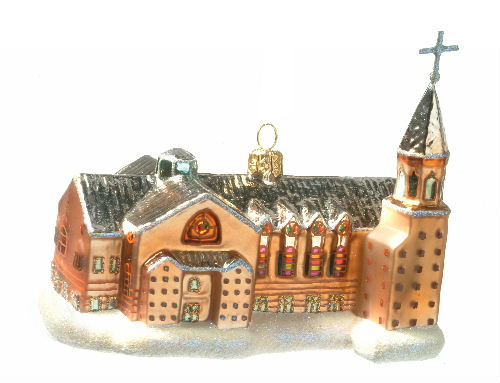 Christbaumschmuck Kirche Our Lady of Hope als Sonderanfertigung – Ansicht 1