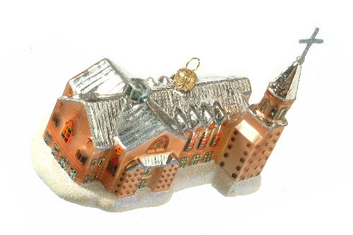 Christbaumschmuck Kirche Our Lady of Hope als Sonderanfertigung – Ansicht 2