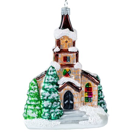 Bombka Kościół zimowy #3