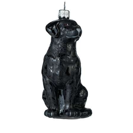 Bombka Labrador czarny
