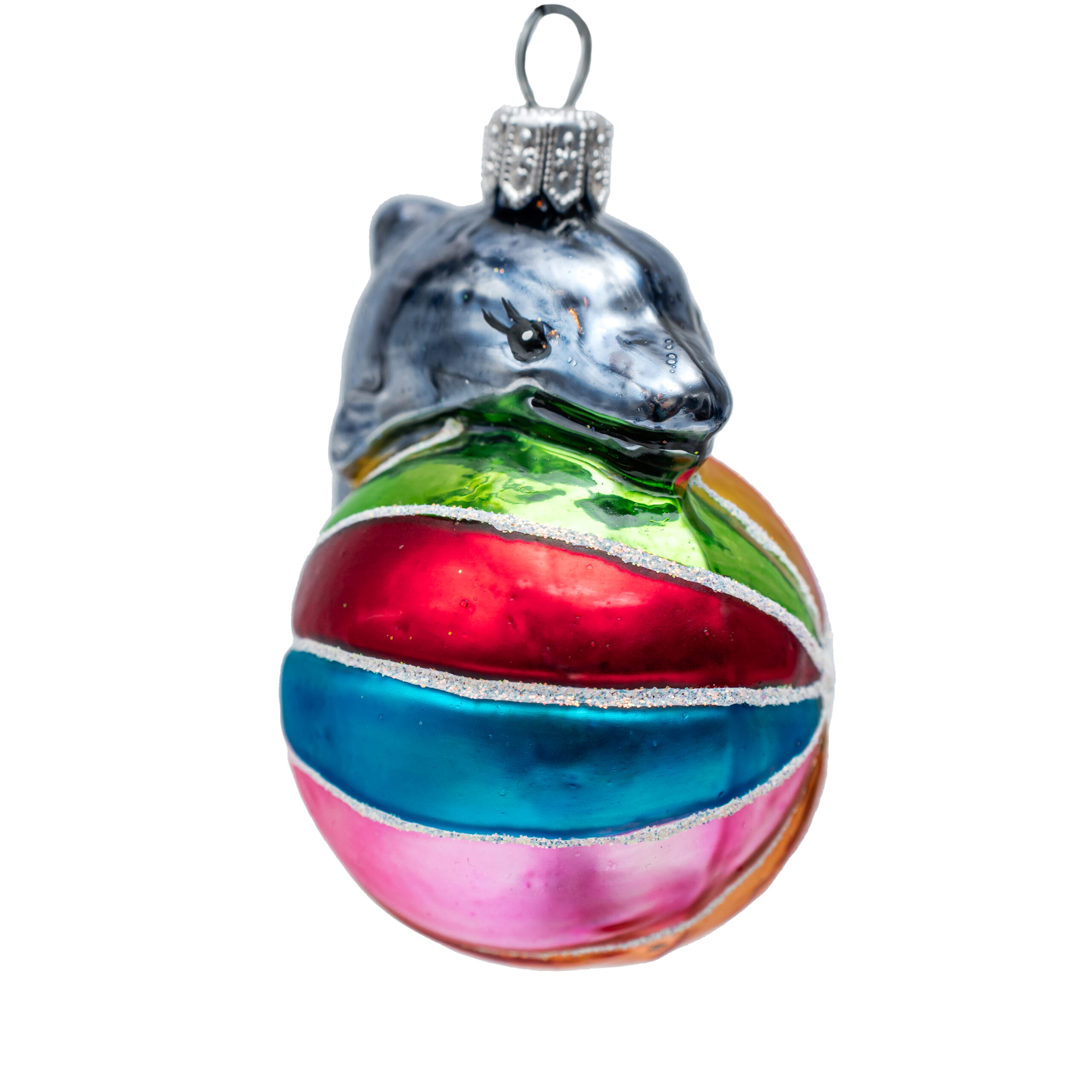 Christmas ornament Dolphin with Ball - Image 6