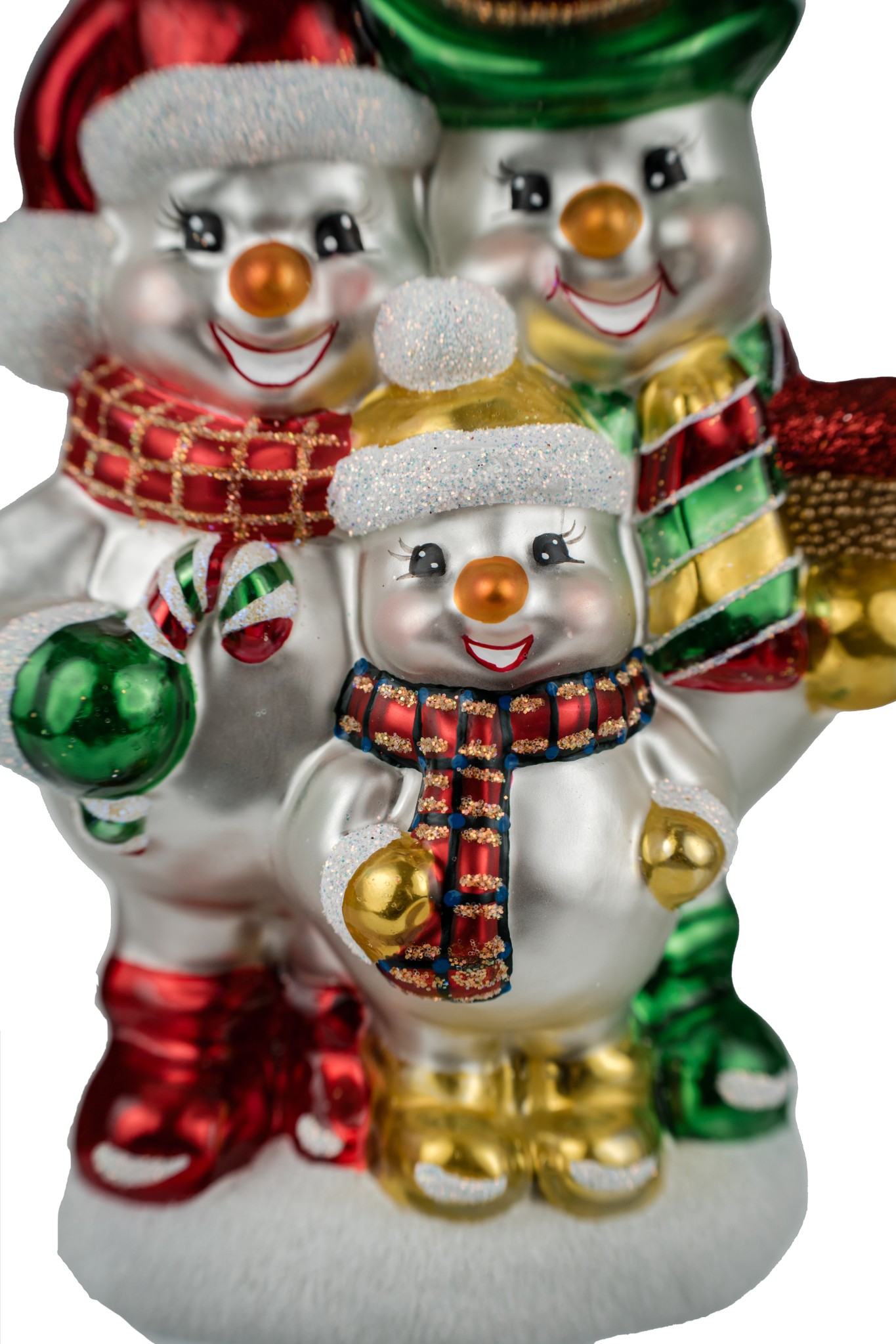 Christmas ornament Snowman Family #2 - Image 14