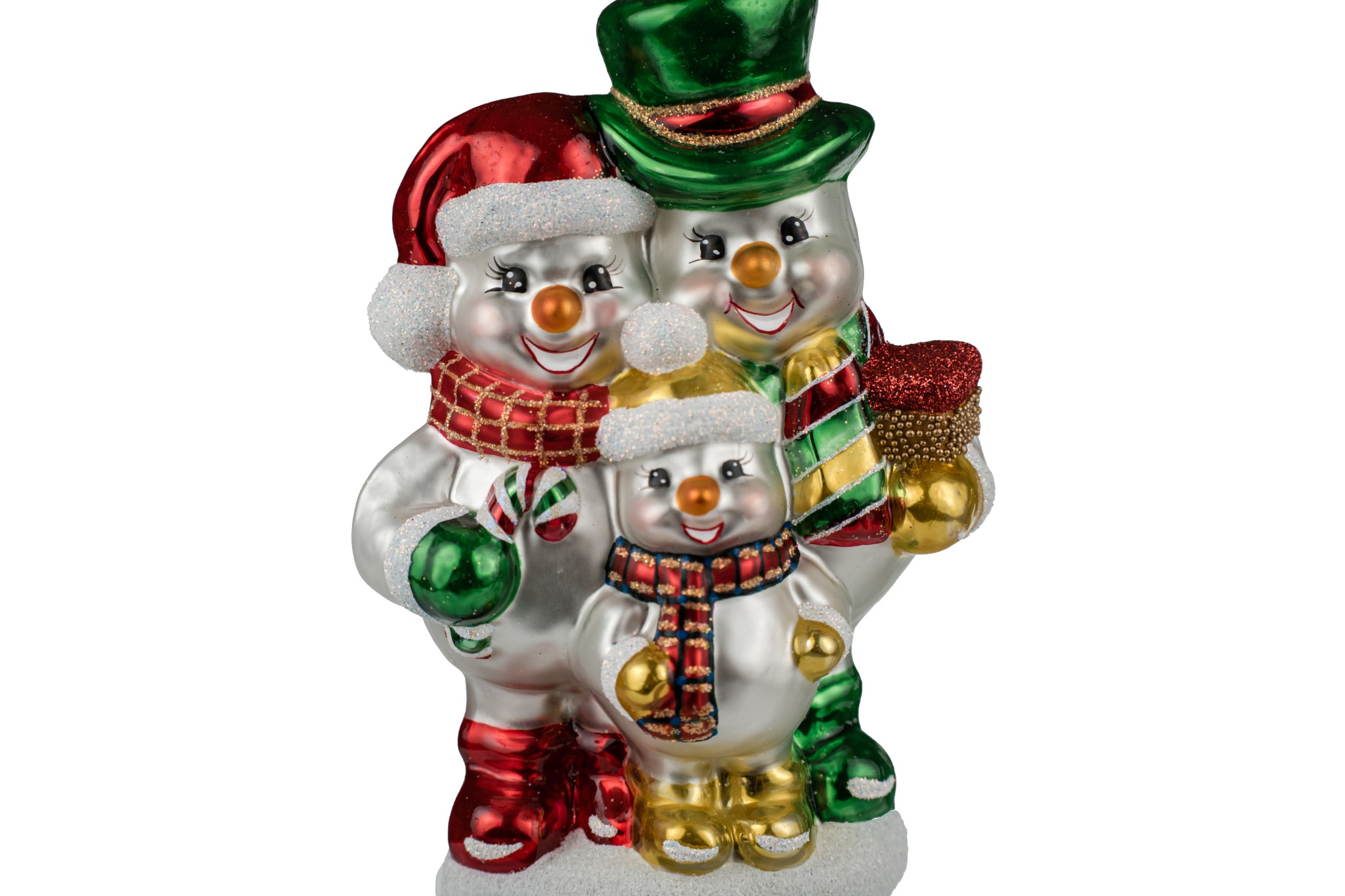 Christmas ornament Snowman Family #2 - Image 15
