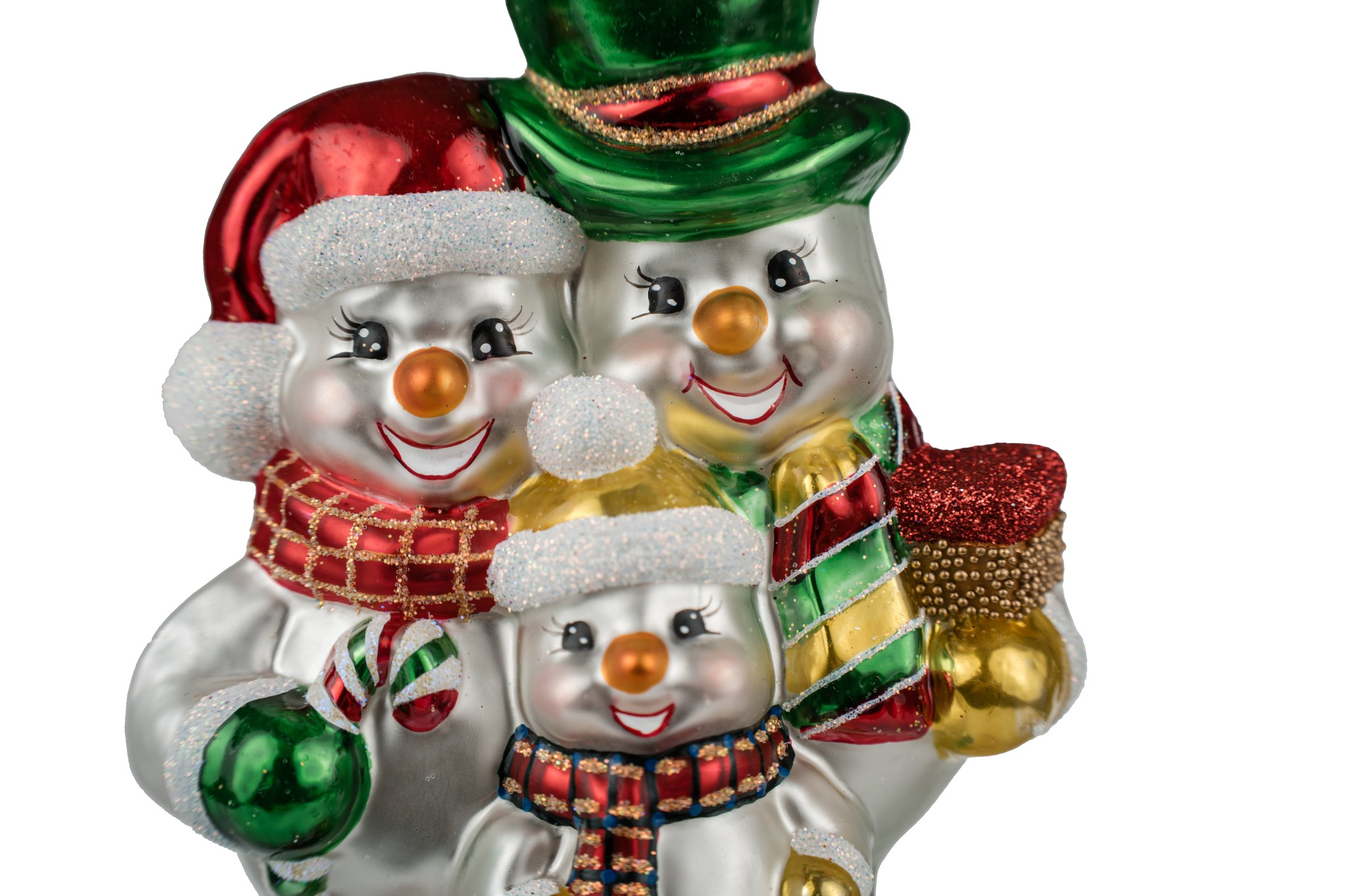 Christmas ornament Snowman Family #2 - Image 17