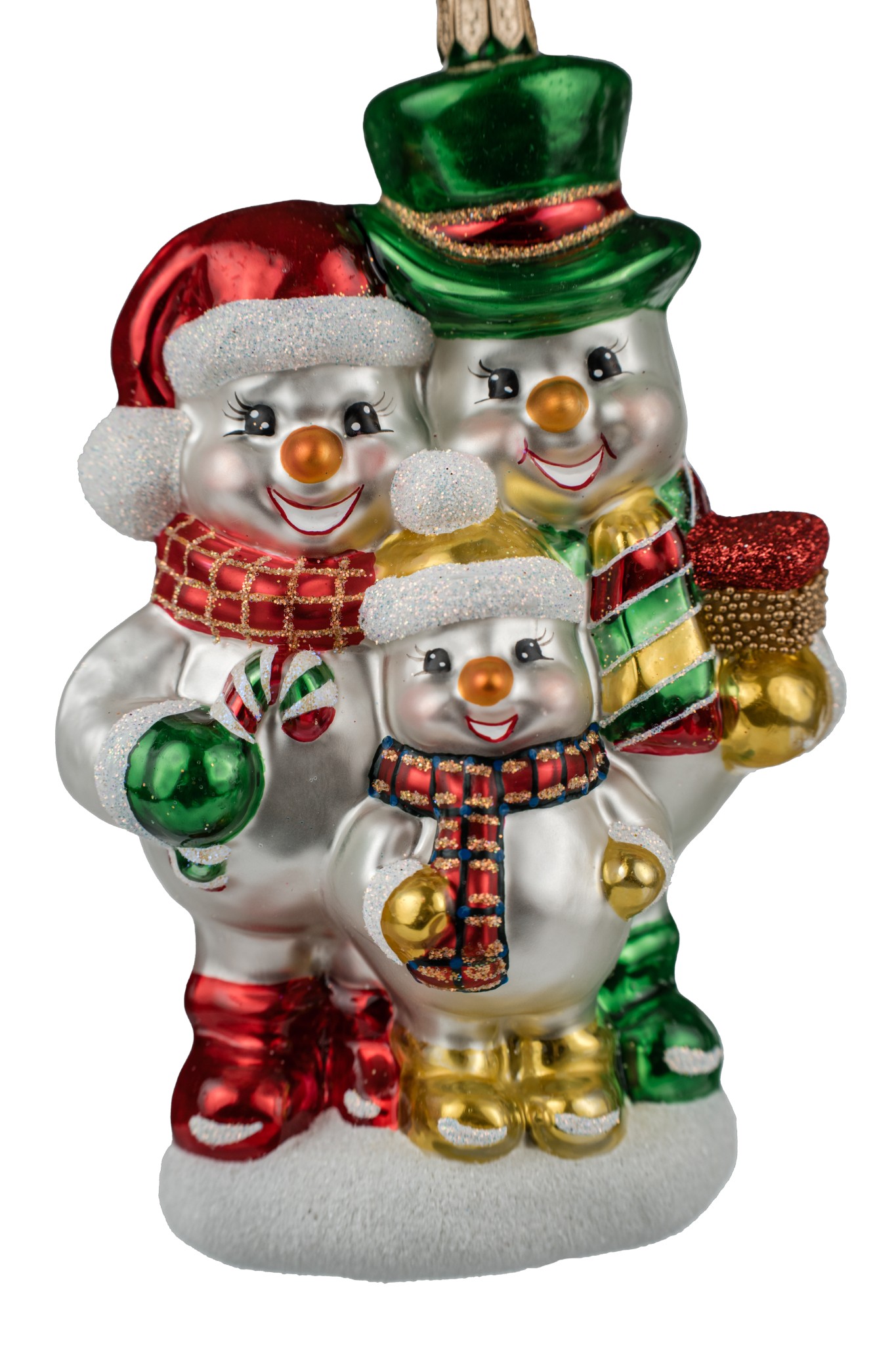 Christmas ornament Snowman Family #2 - Image 20