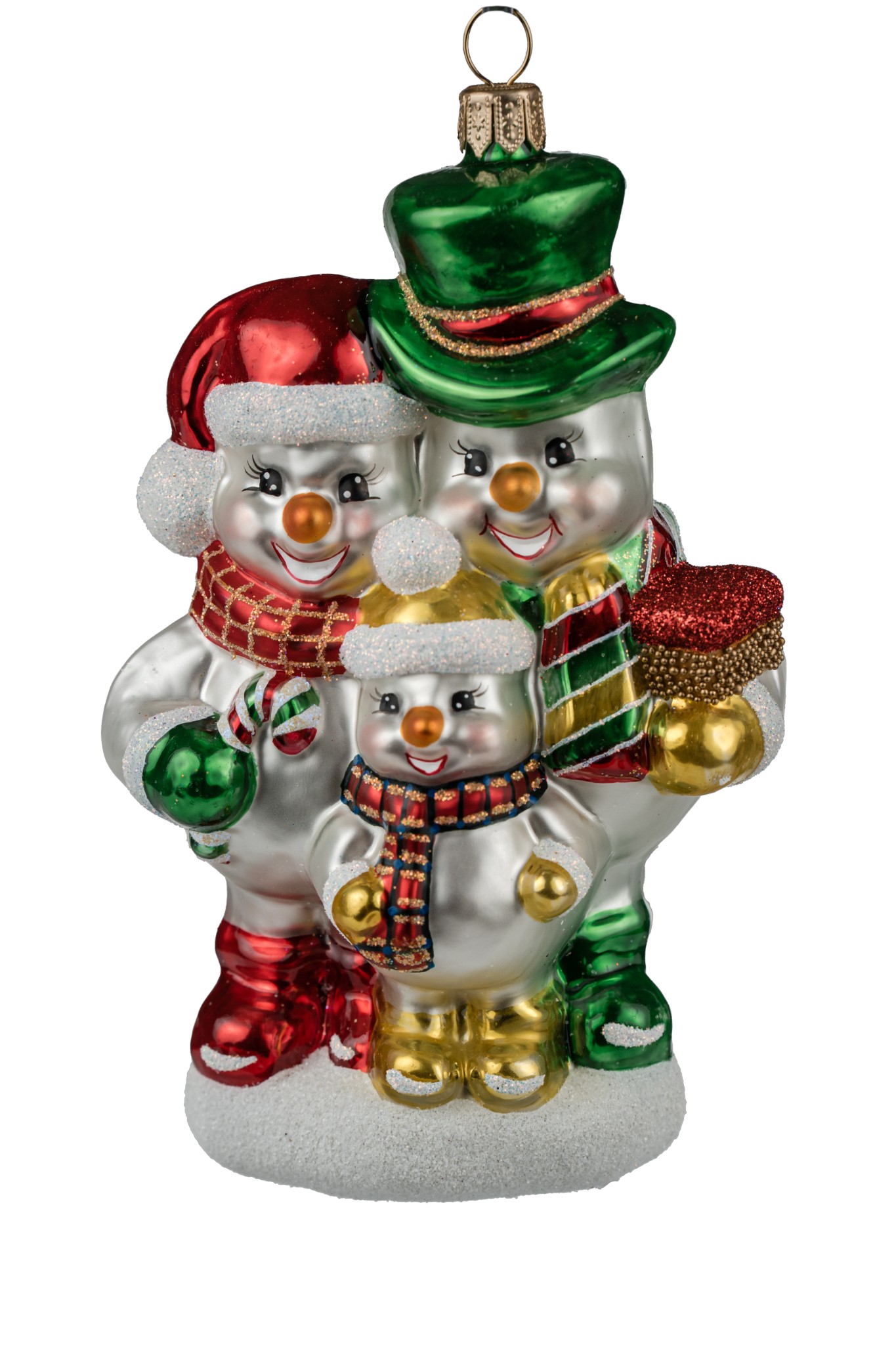 Christmas ornament Snowman Family #2 - Image 23
