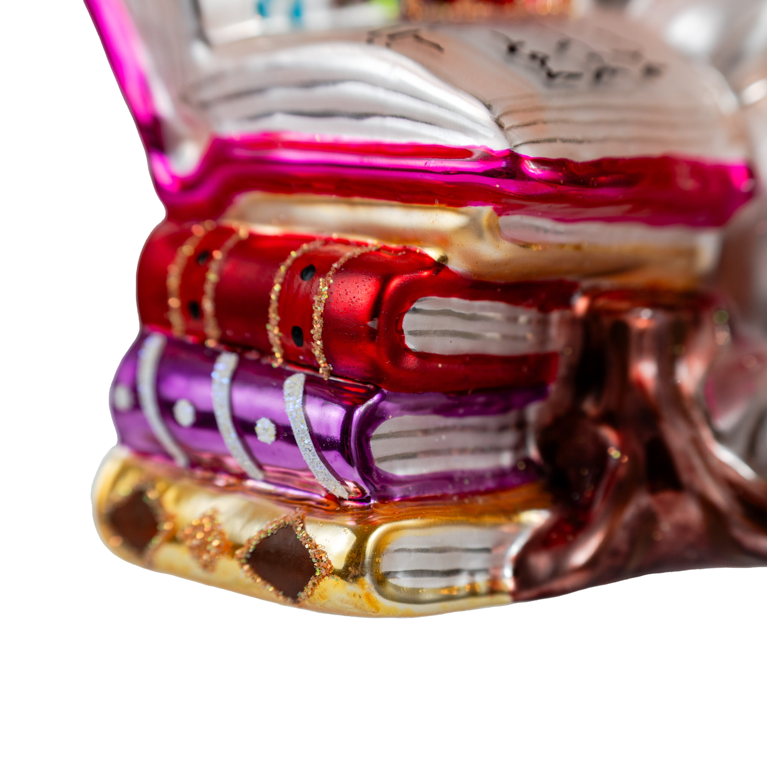 Christmas ornament Teddy with Books - Image 5