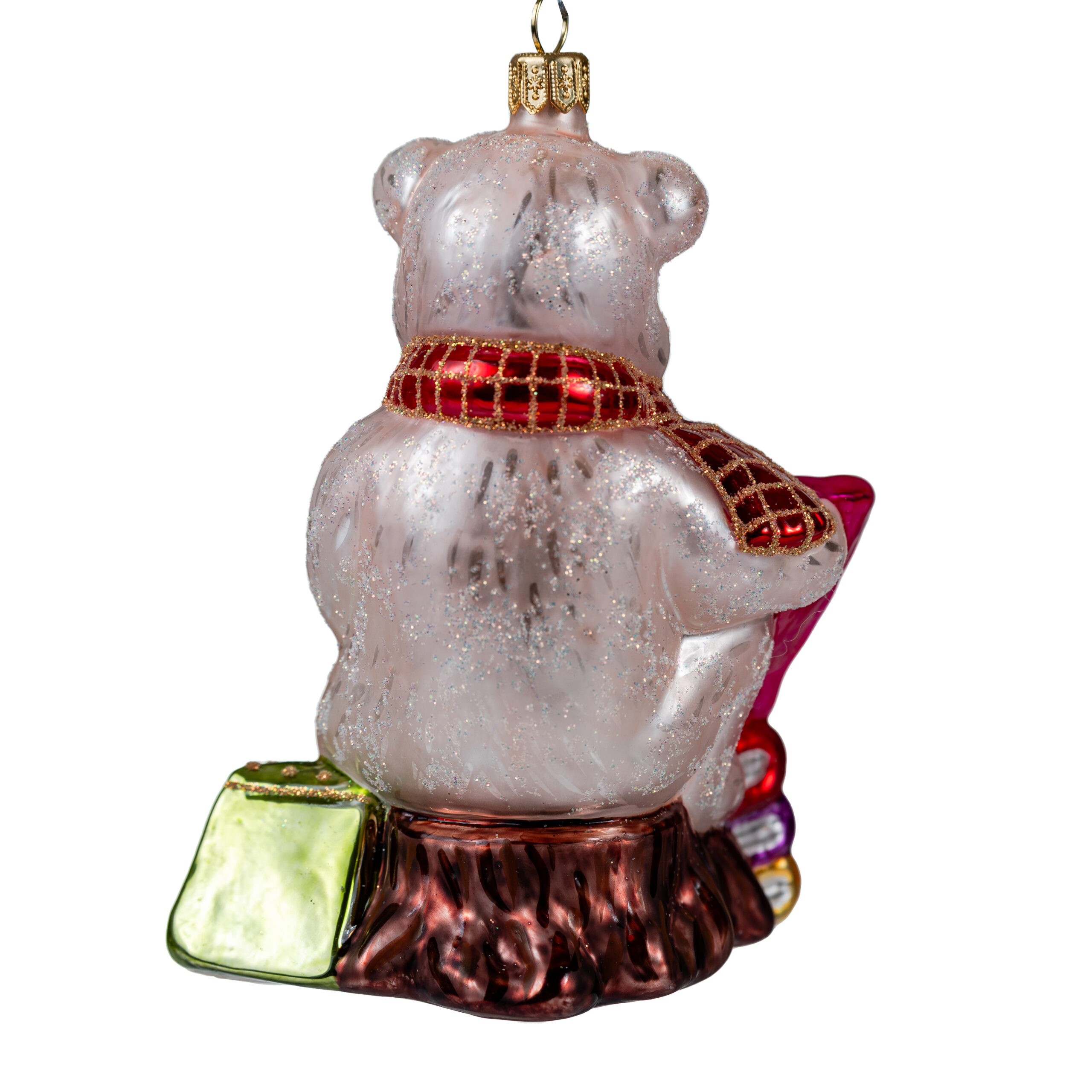 Christmas ornament Teddy with Books - Image 9