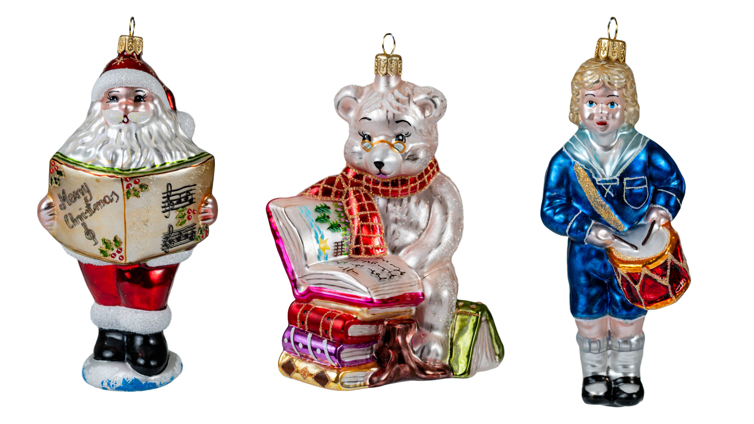 Christmas ornament Boy with Drum - Image 7