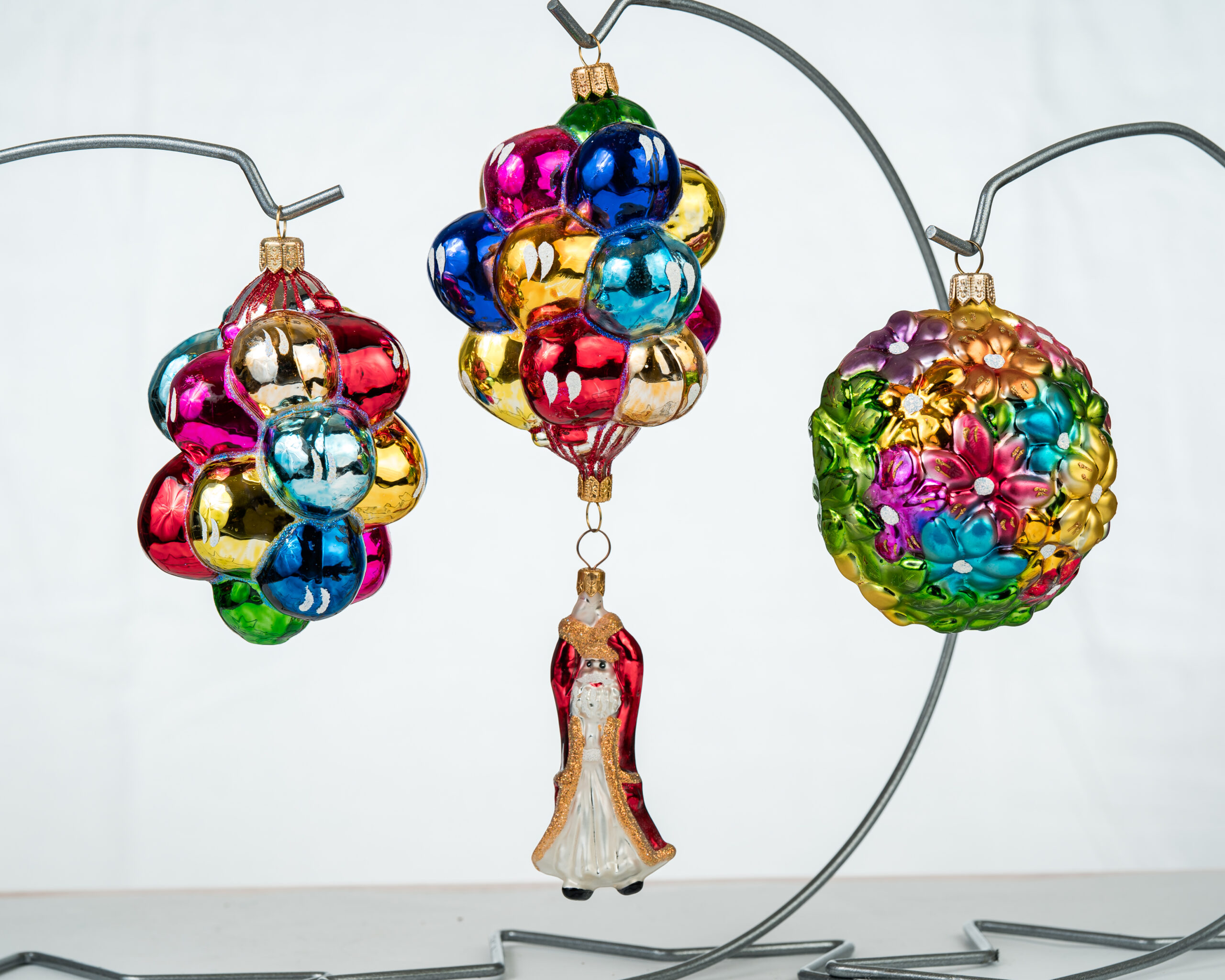 Christmas ornament Ball of Flowers - Image 6