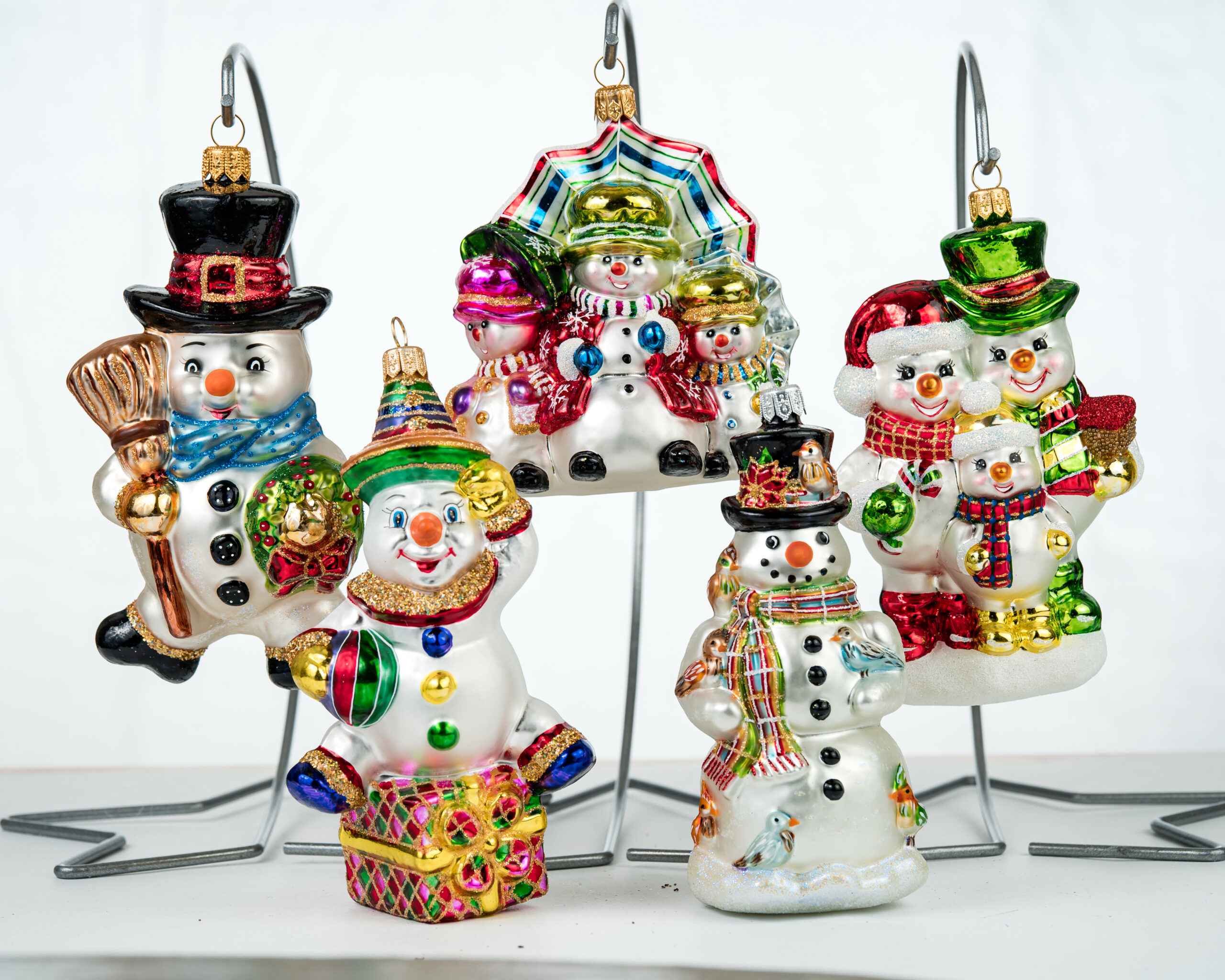 Christmas ornament Snowman with Birds - Image 7