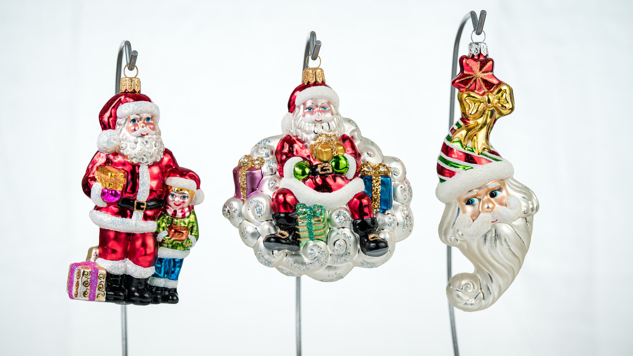 Christmas ornament Santa with Boy - Image 8