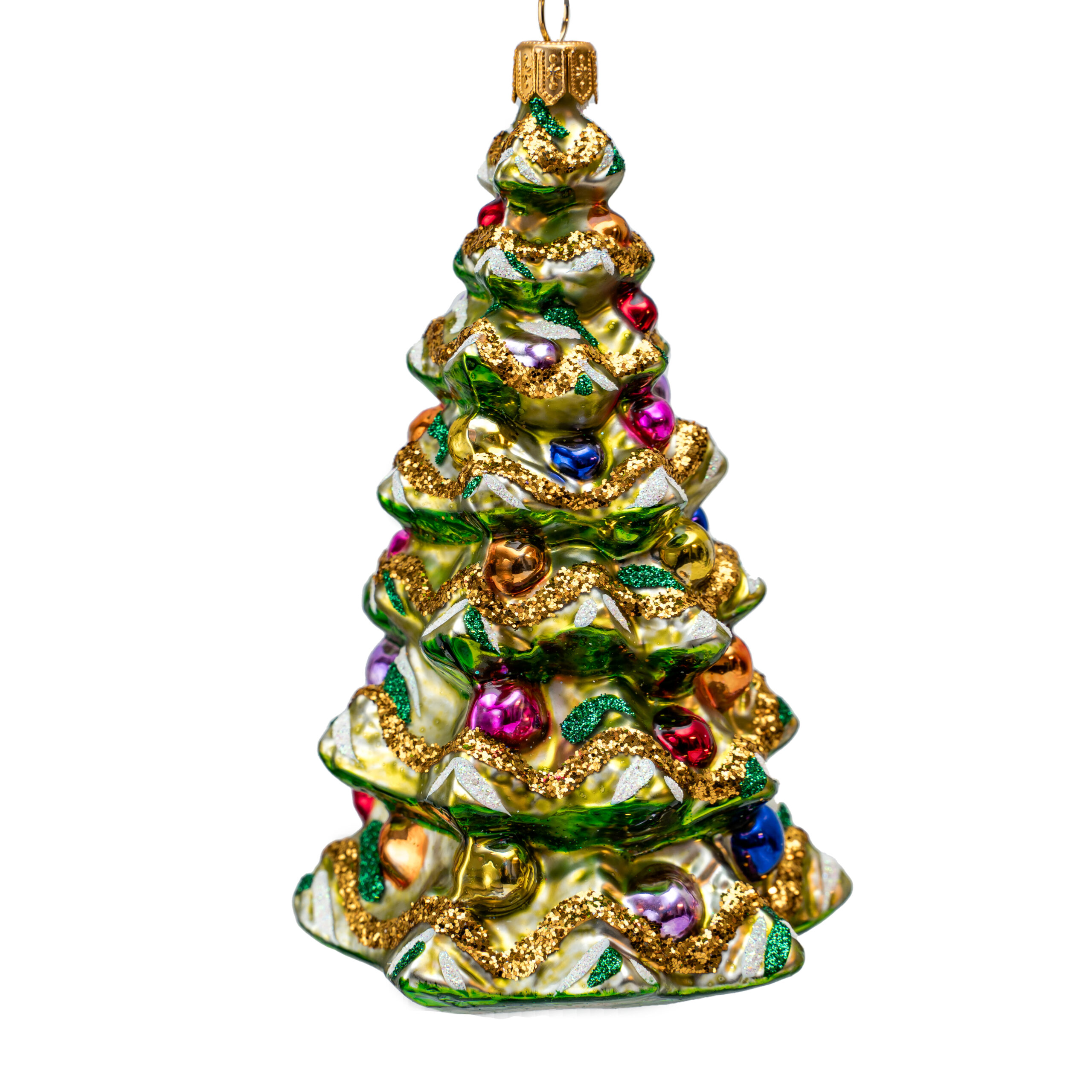 Ręcznie malowana bombka – Choinka #2 – Luxorna