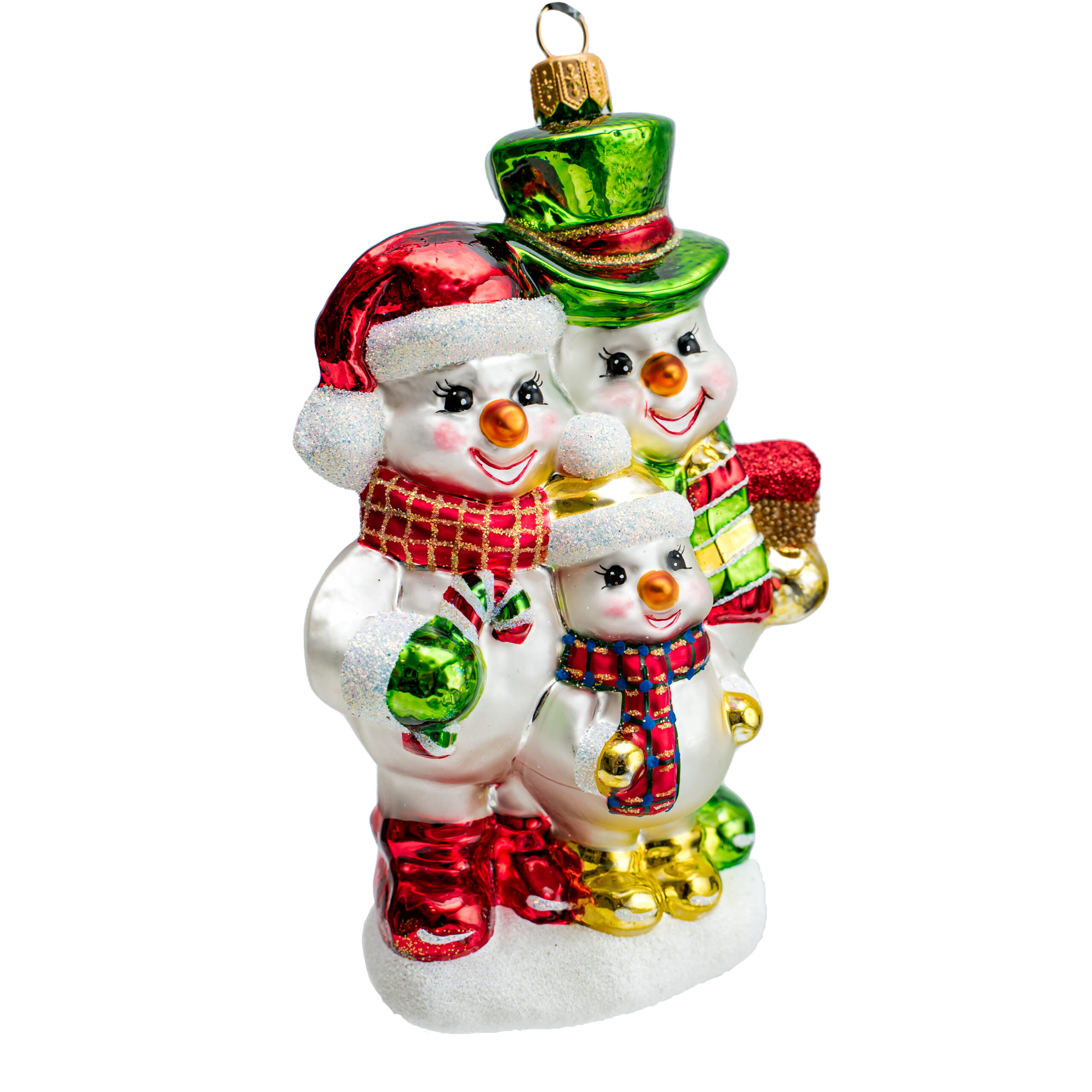 Christmas ornament Snowman Family #2 - Image 8