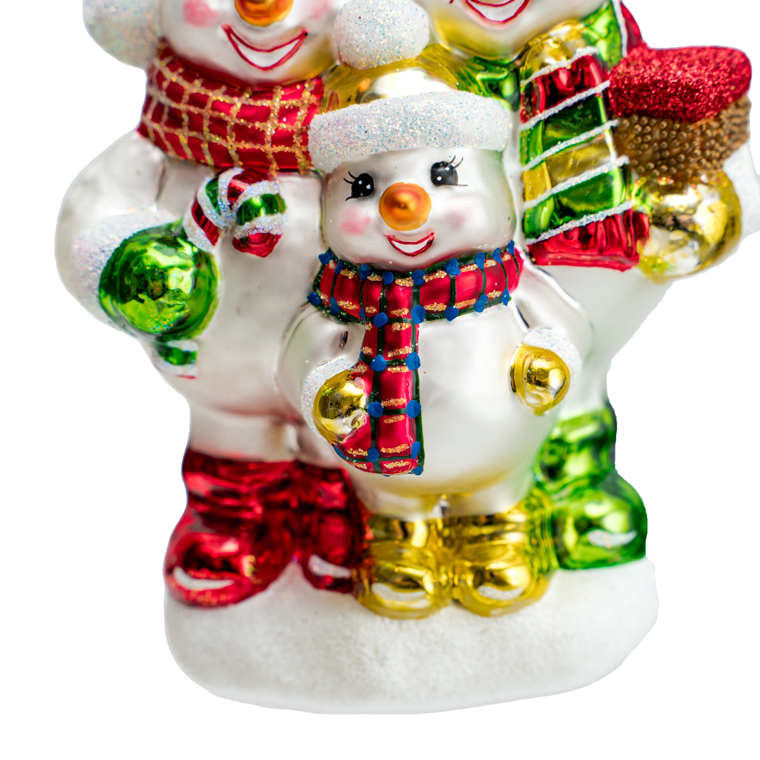 Christmas ornament Snowman Family #2 - Image 10