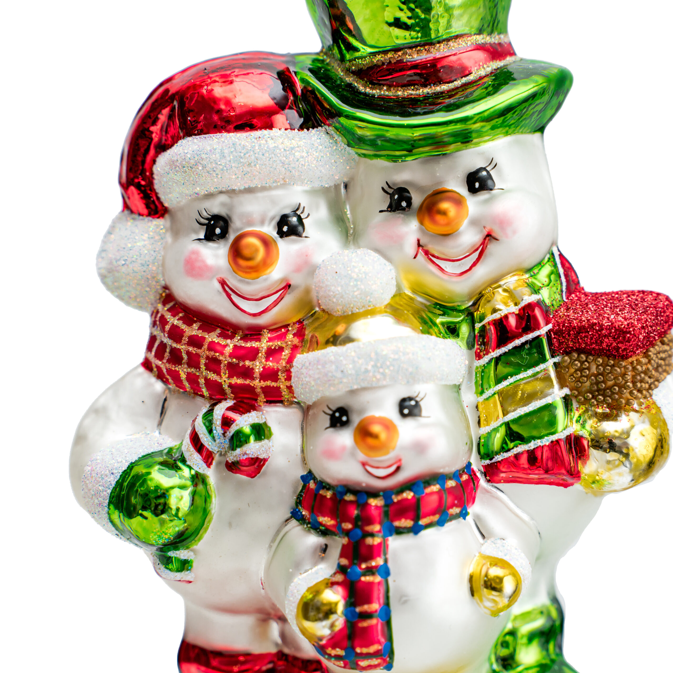 Christmas ornament Snowman Family #2 - Image 11