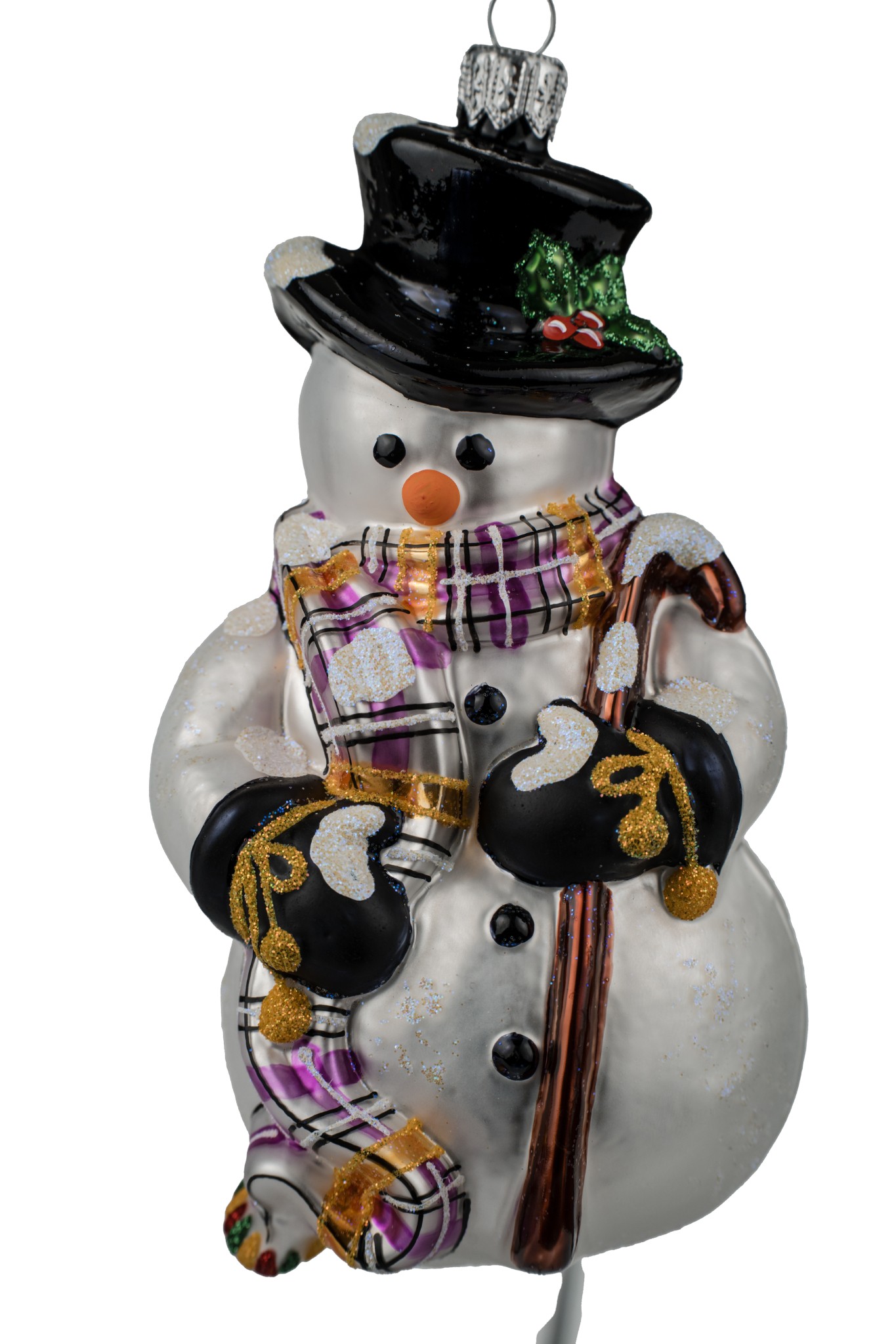 Christmas ornament Snowman with Long Scarf - Image 3