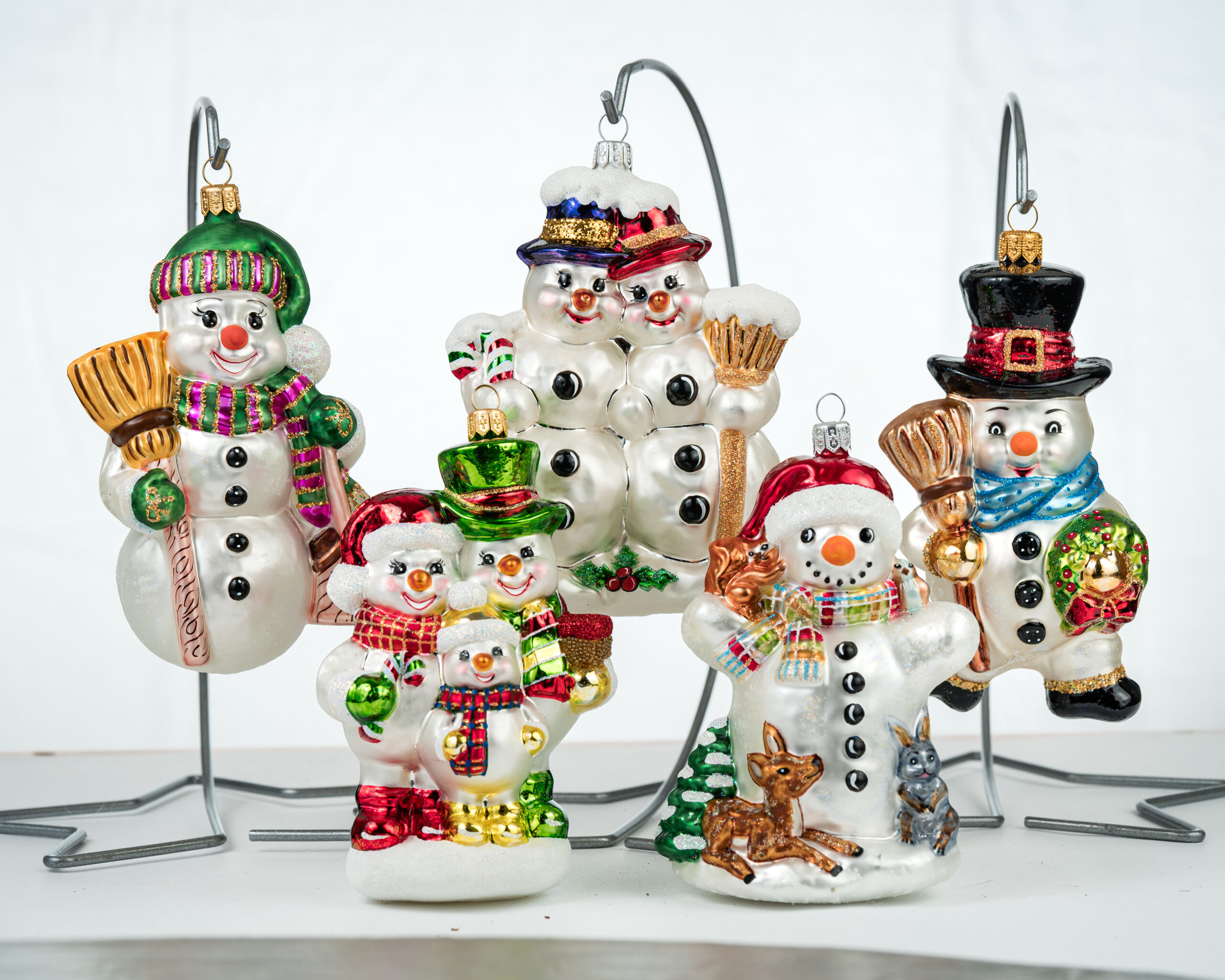 Christmas ornament Snowman Family #2 - Image 3