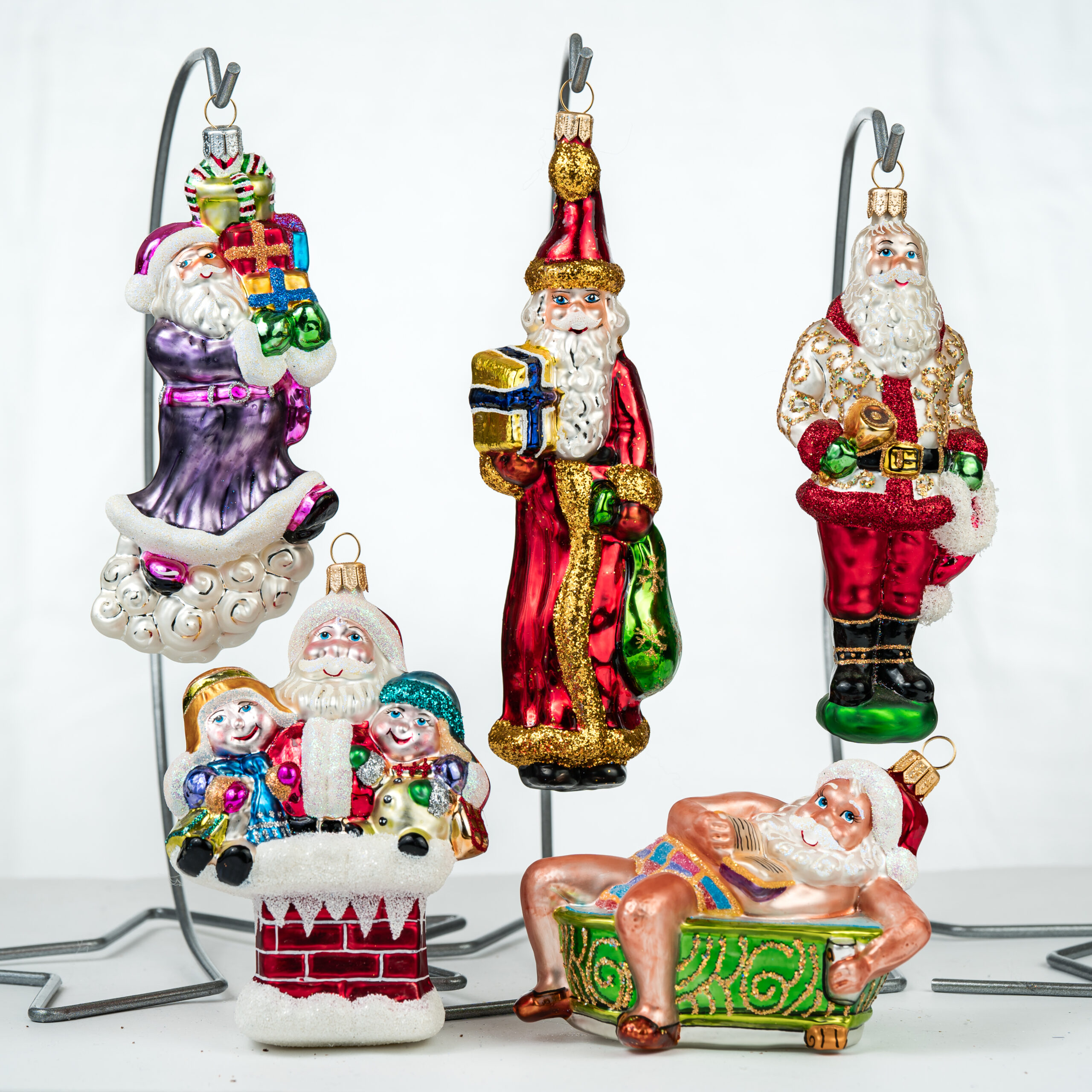 Bombka Mikołaj z paczkami - obrazek 8