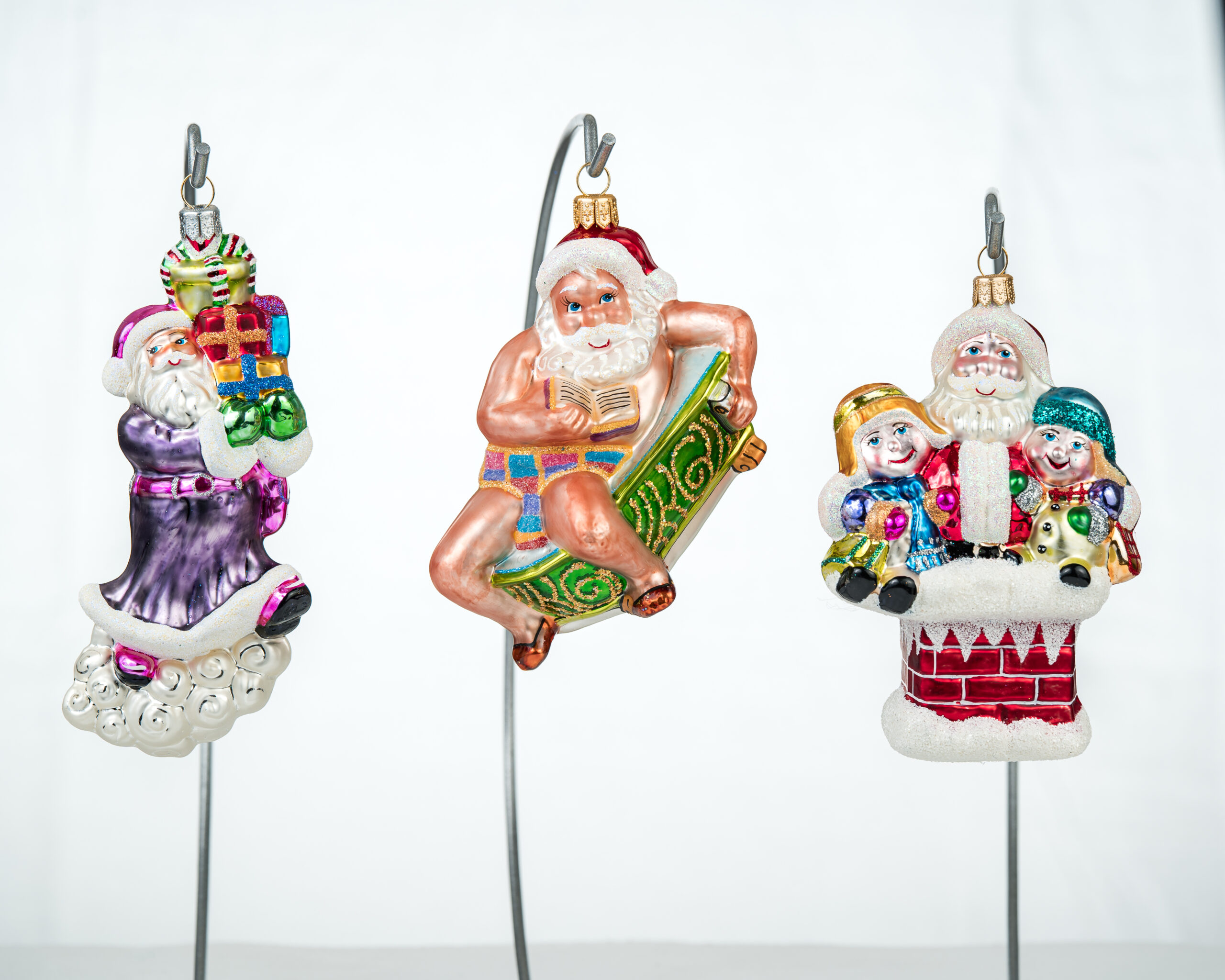 Bombka Mikołaj z paczkami - obrazek 7