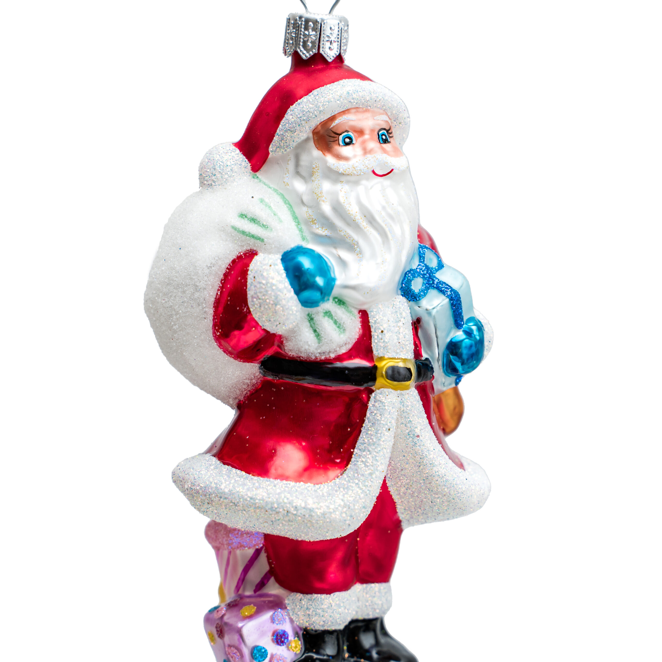 Christmas ornament Santa on a Bell #1 - Image 3