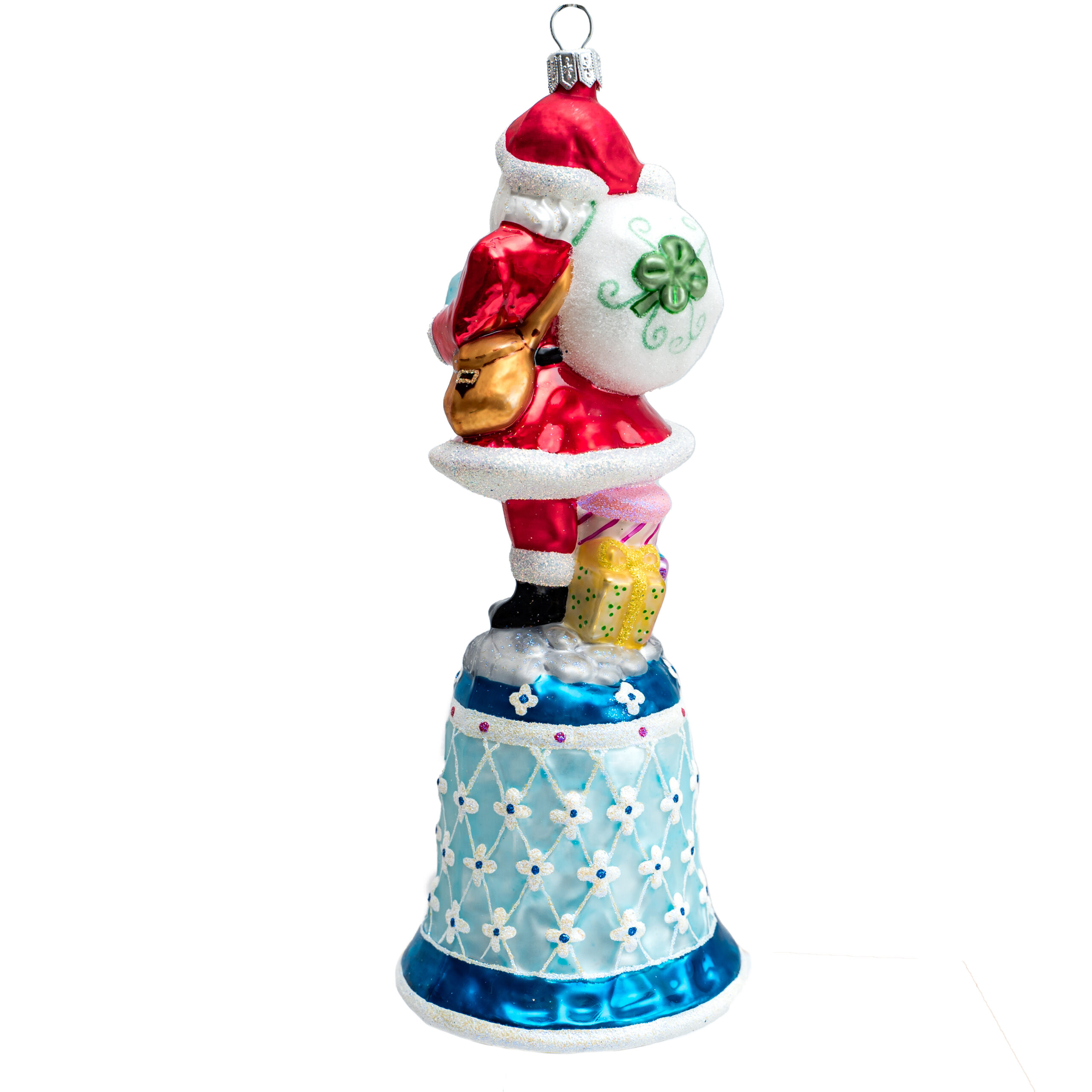 Christmas ornament Santa on a Bell #1 - Image 6