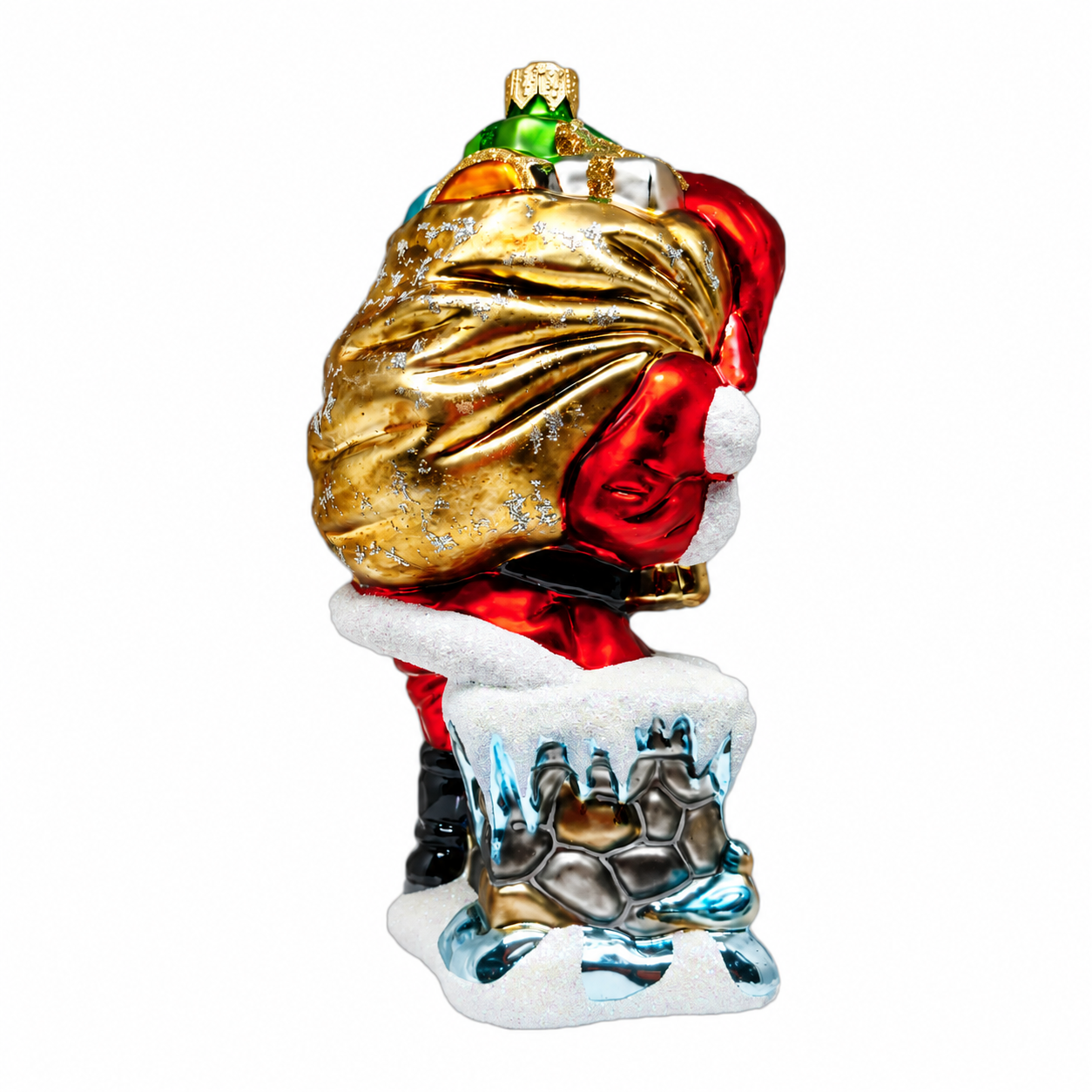 Christmas ornament Santa in the Chimney - Image 2
