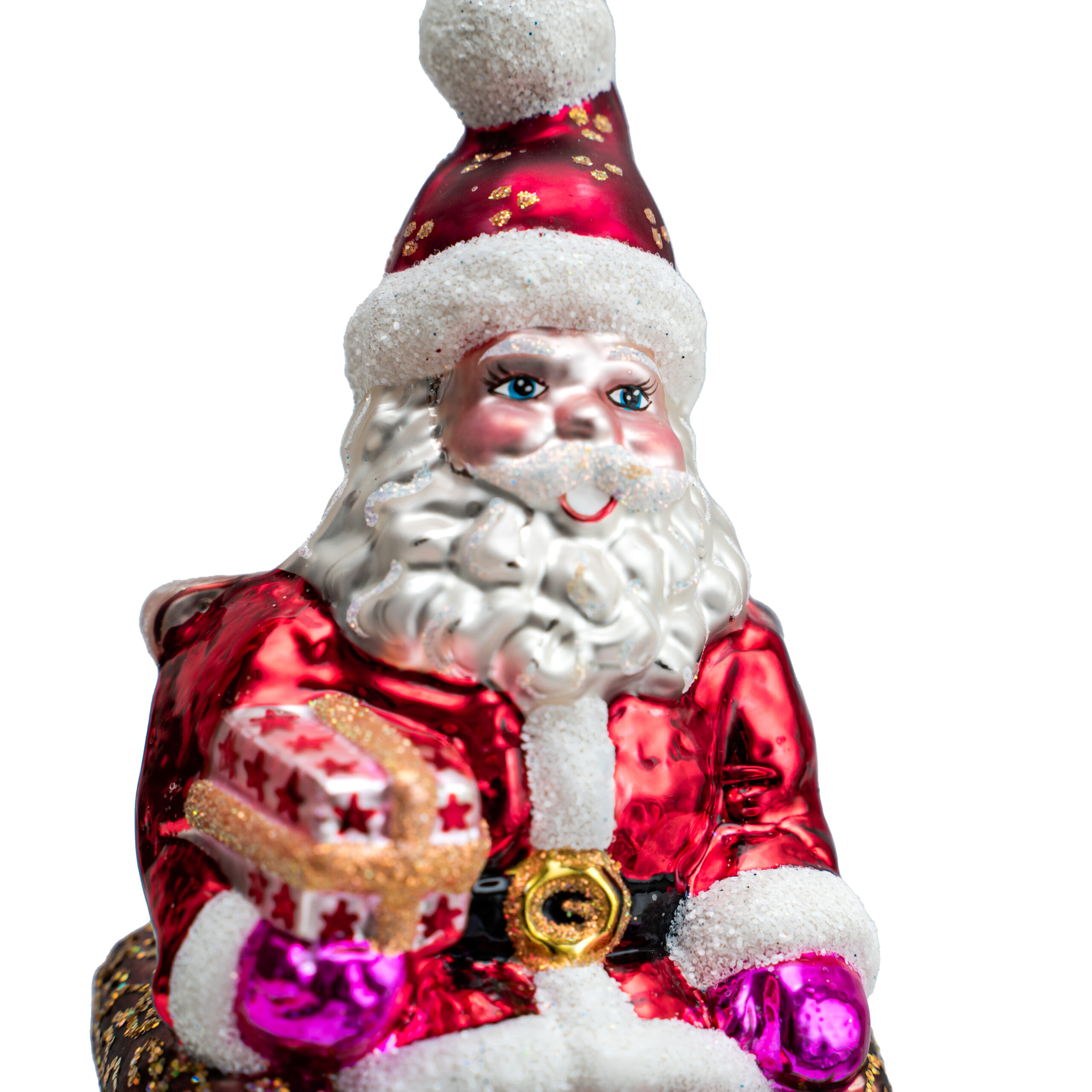 Christmas ornament Santa in Armchair #2 - Image 3